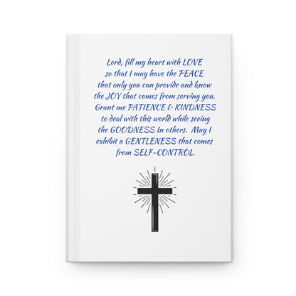 Hardcover Prayer Journal -Cobalt Blue