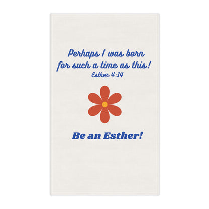 Esther motivational tea towel