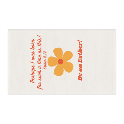 Esther Flower Power tea towel