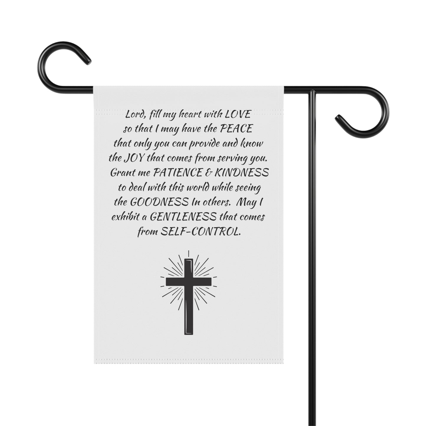 Prayer Banner-black